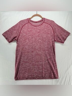Lululemon Metal Vent Tech Short-Sleeve Shirt Red Men’s Medium Activewear